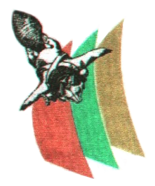 The original Flying Beaver / HBCN logo by Leslie Aitchison.